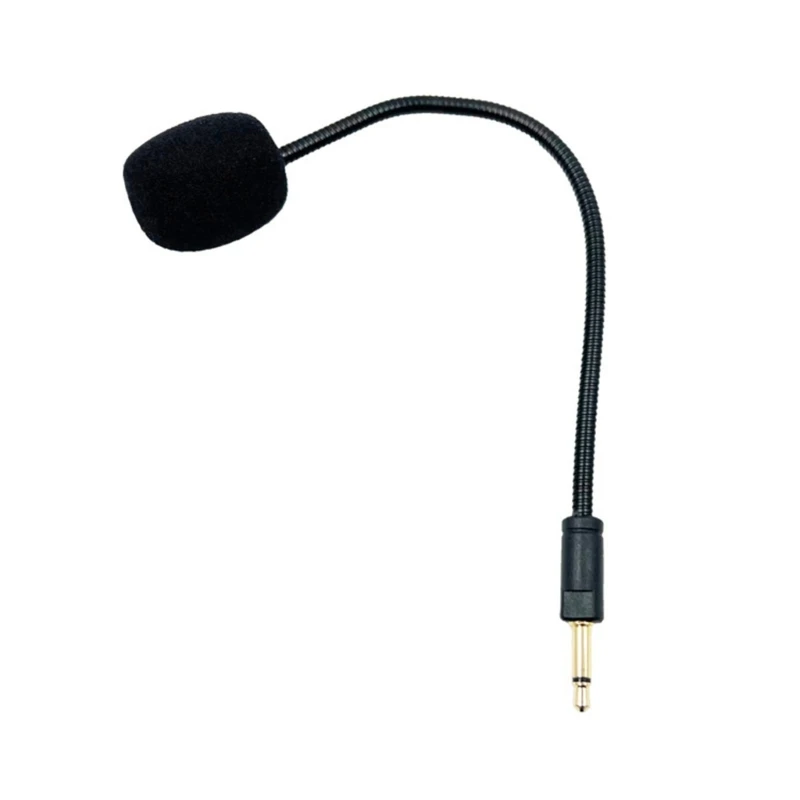 Game Mic Replacement for Kraken Wireless Gaming Headset, 3.5mm Microphone Boom with Foam Cover