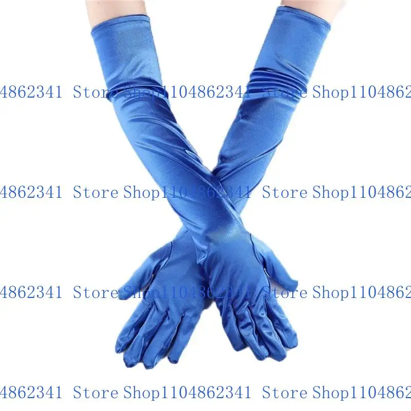 

5asd Satin Long Gloves For Women Wedding Gloves Performance Gloves Satin Gloves