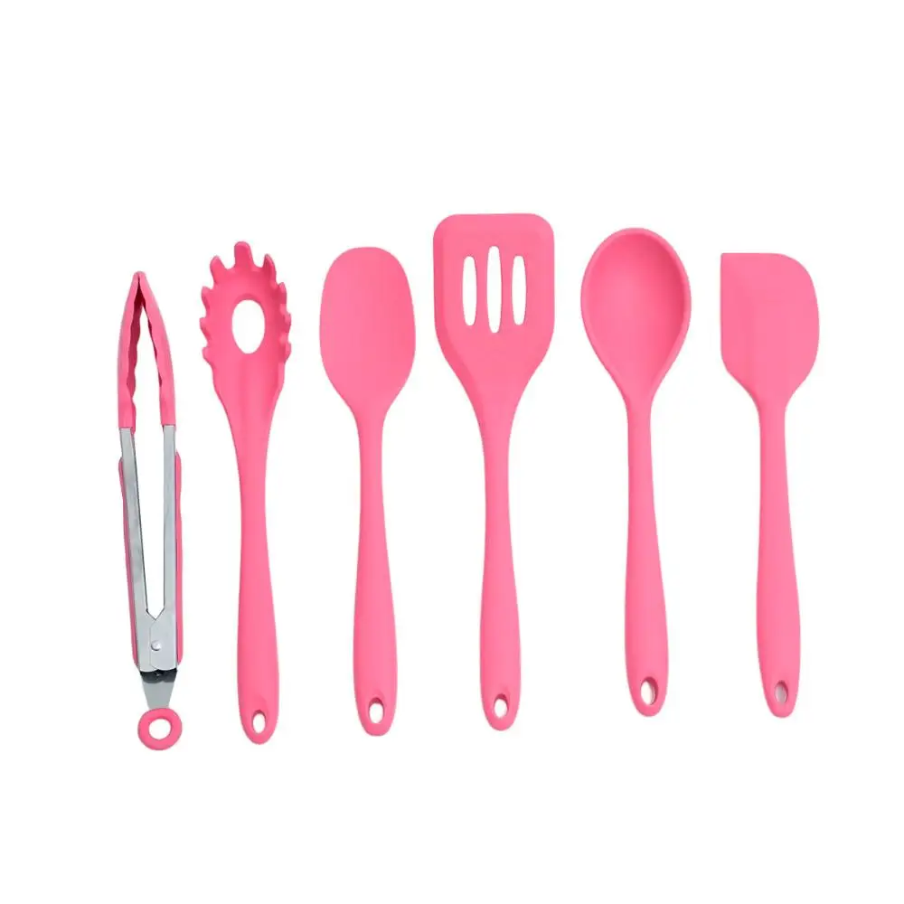 6 Kit Full Silicone Multipurpose Kitchen Utensils-Oikos