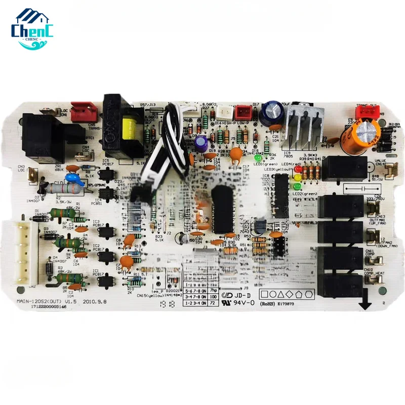 Novo para placa-mãe de ar condicionado midea MAIN-120S2 (out) KFR-120W/S-570L placa de controle pc dd