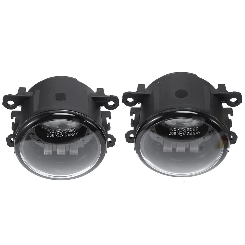 

1Pair Car H11 LED Bulb Front Bumper Fog Lights Assembly Driving Lamp Foglight For Toyota Honda Ford Renault Opel