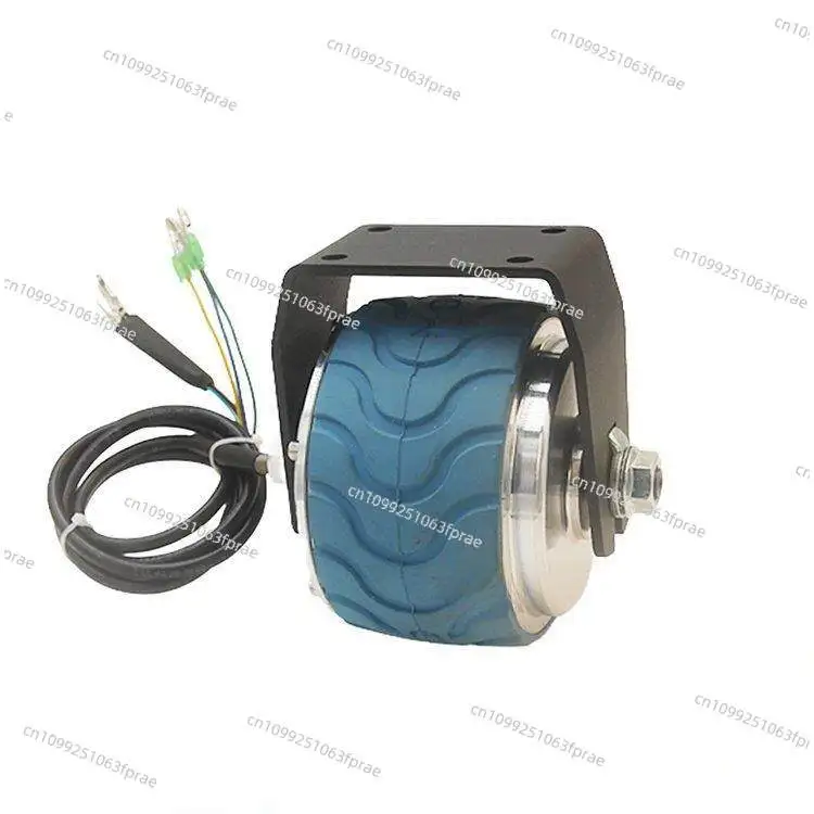 4 inch gear reduction brushless motor 116 curved DC motor hub low speed high torque rectangular track push