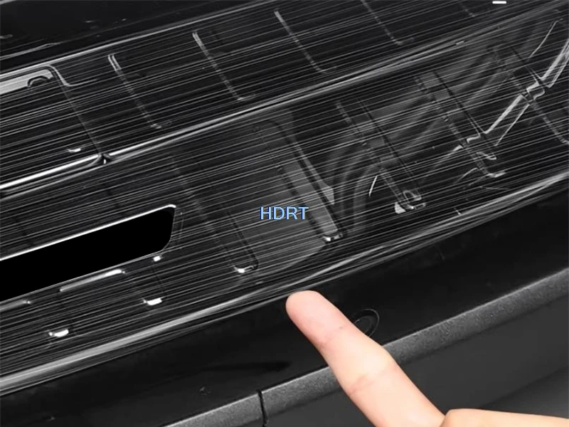 Car Styling Rear Bumper Boot Plate Trunk Guard Cover Protector Decoration Accessories Sticker For Great Wall GWM Haval H9 2024 +
