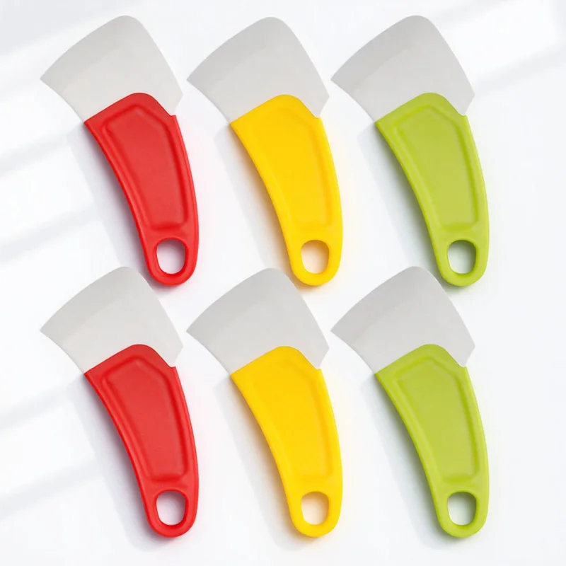 

6Pcs Silicone Scraper for Sauce Cleaning Fine Production Non-Stick Oil Resistant Multi-Function Kitchen Tool for Home Cafe