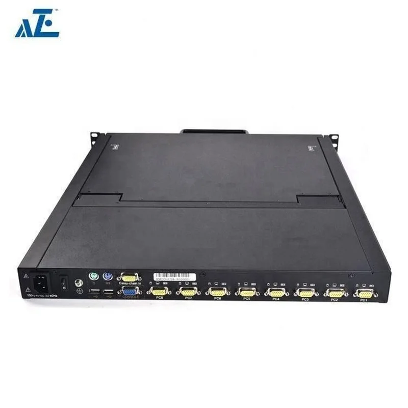 

17inch KVM 8-Port Rackmount Console KVM Switch Rackmount for 18U 27U Network cabinet