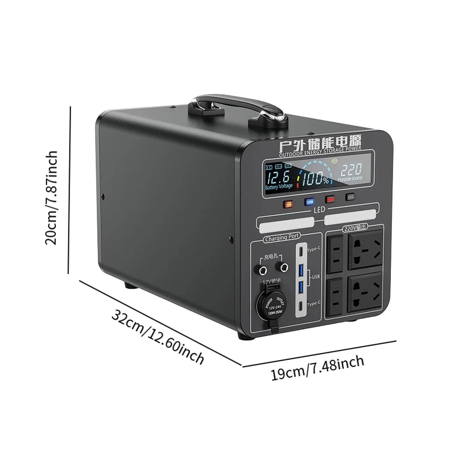 

Портативный компактный источник питания для ноутбуков и автономной жизни, накопитель энергии