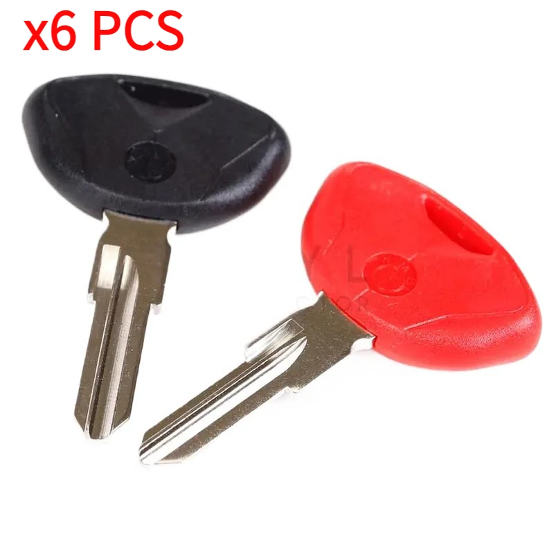 6Pcs Blank Key Motorcycle Replace Uncut Keys For BMW C650GT C600 SPORT C1-200 C1 C650 GT C 600 650