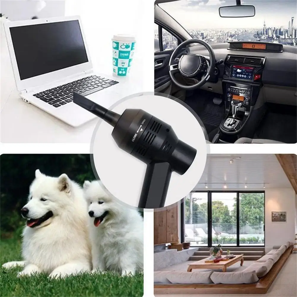 Portable Mini Handheld Usb Vacuum Cleaner Dust Collector Wireless Charging Keyboard Cleaning Tools Notebook Car PC Cleaned Kit