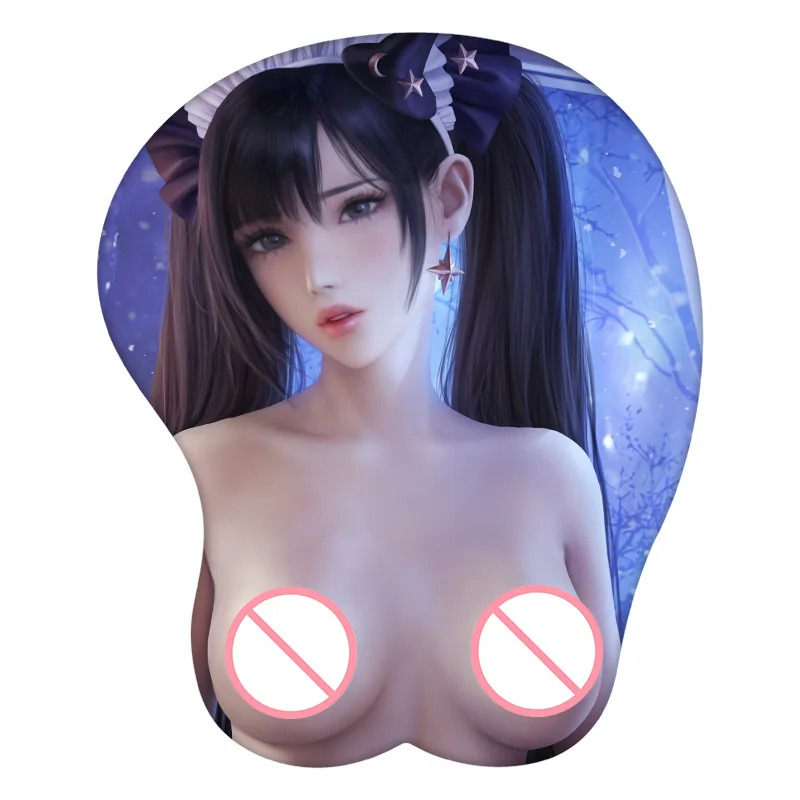 

Astrologist Mona Megistus Genshin Impact Anime 3D Mouse Pad Wrist Rest Desk MousePad Mat Gamer Accessory