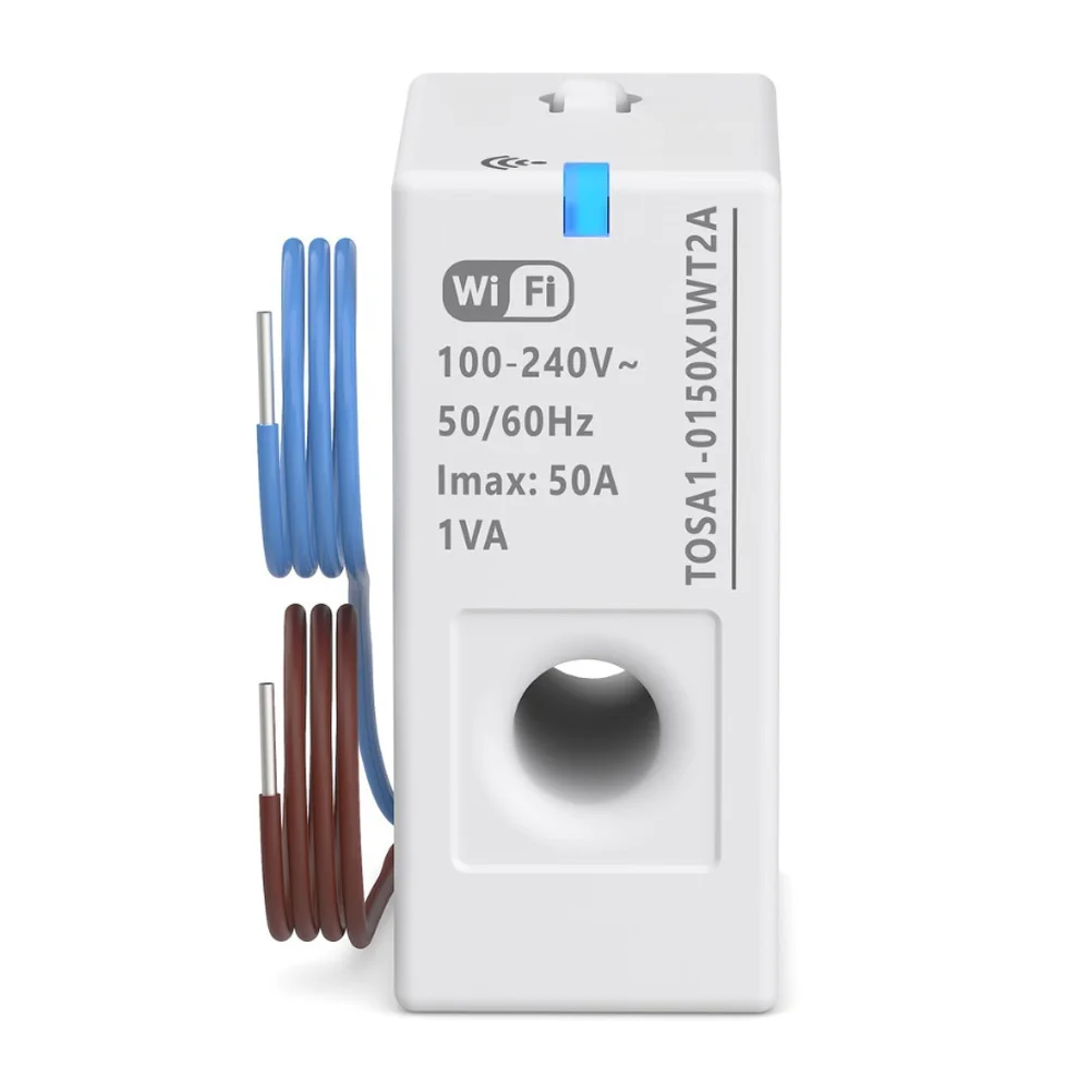 for Smart WiFi for Energy Meter 1-50A for Tuya Smart for platform Enabling Remote Monitoring and Detailed Energy Usage Tracking