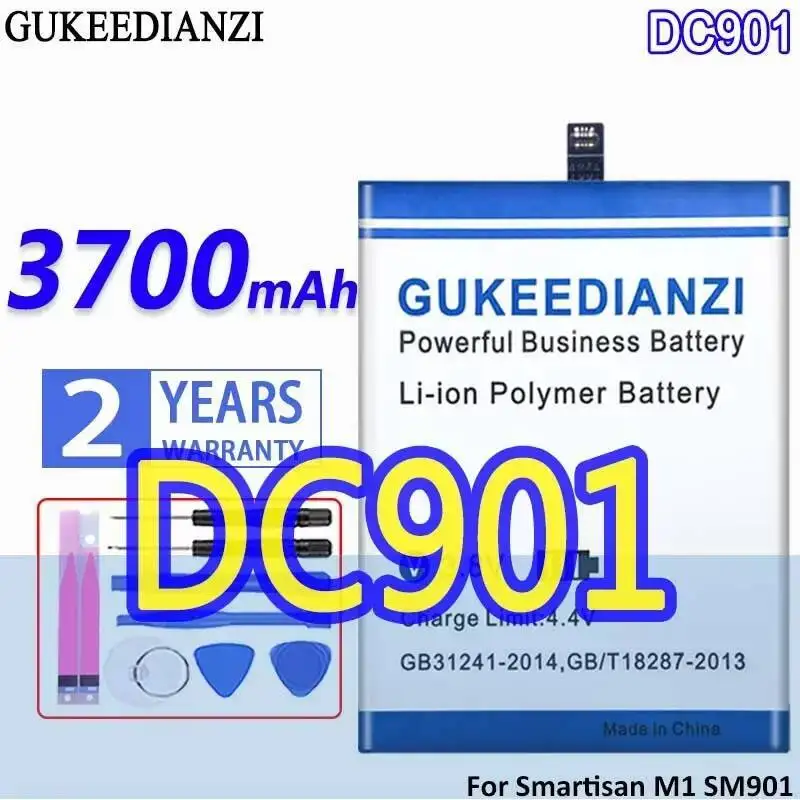 

3700Mah DC901 High Capacity Mobile Phone Battery For Smartisan M1 SM901