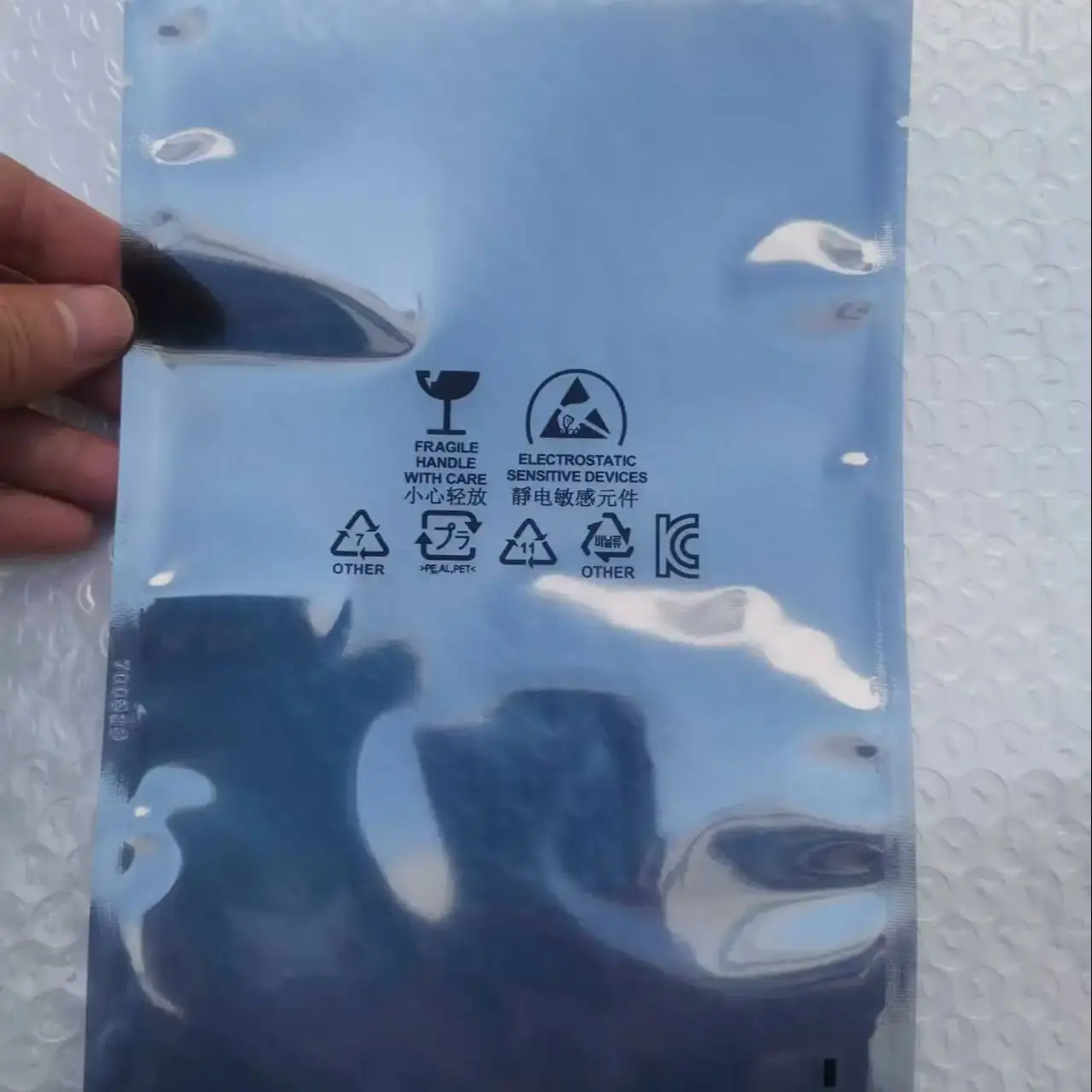 

Antistatic Bags Different Type ESD Shielding Bags For 3.5 Hard Drive HDD,GPU,Graphics Card And Varieties Of Electronic Devices
