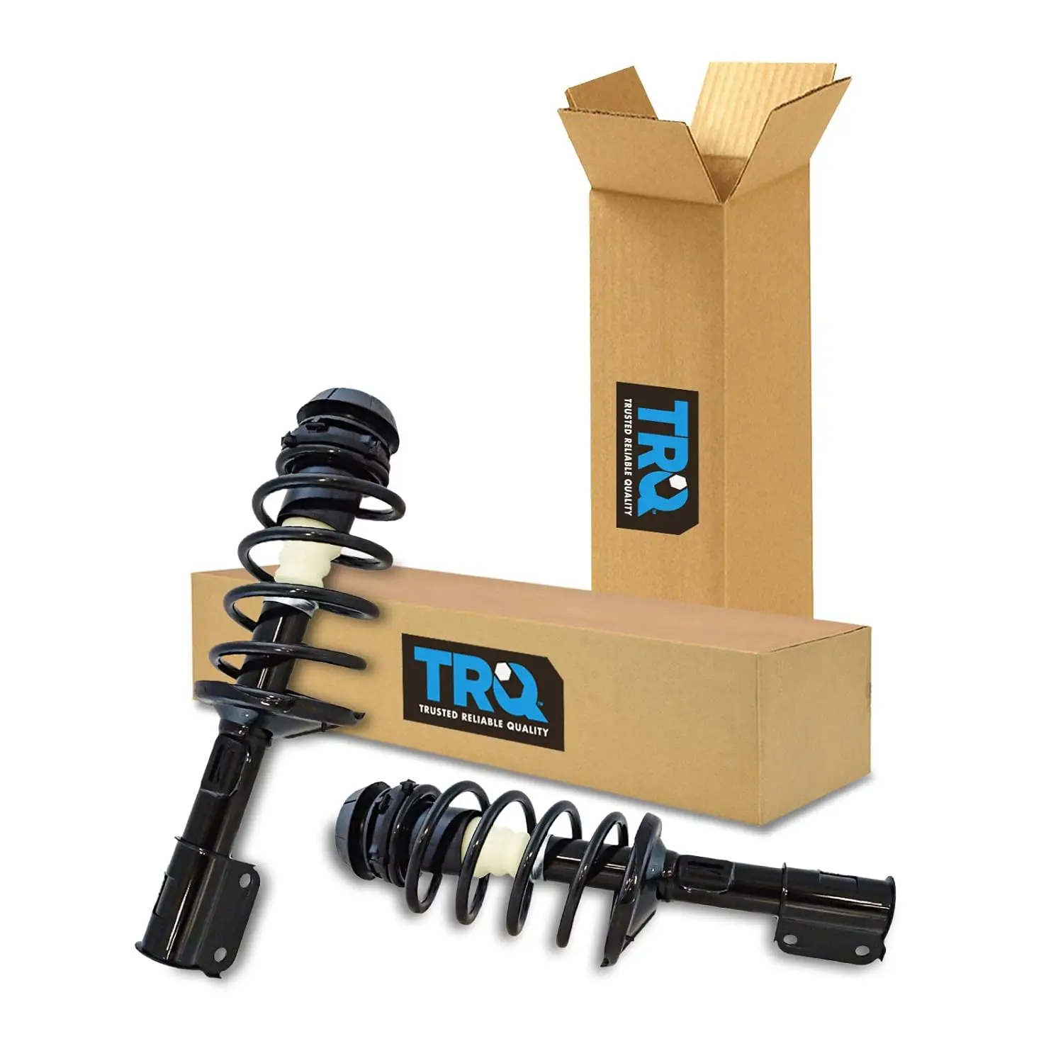 

Комплект передней стойки и винтовой пружины в сборе с сторонами водителя и пассажира, совместимый с Suzuki Forenza 05-08 Reno 04-08