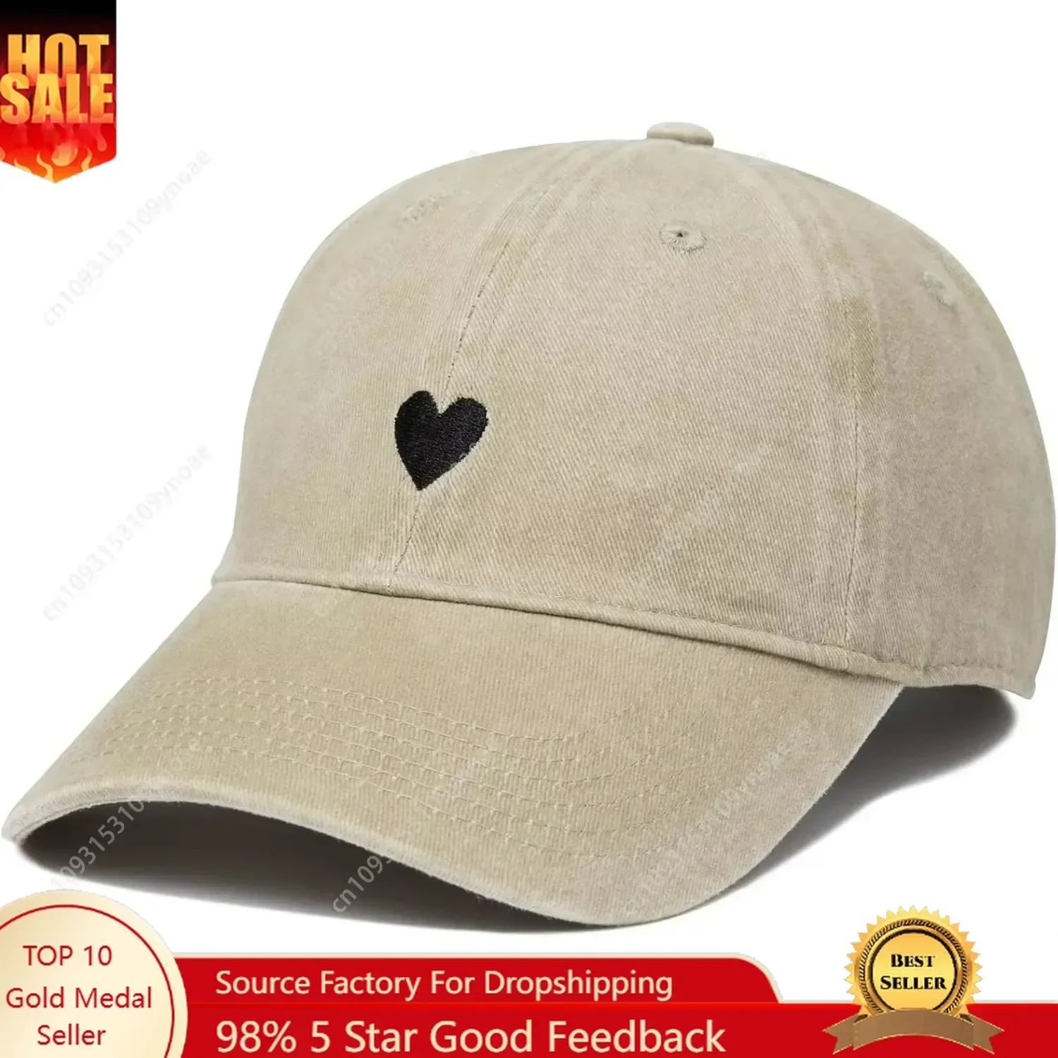 

Hert Printed Embroidered Baseball Cap Cotton Man Women Trucker Hat Outdoor Activies Dad Hats Unisex Fit Adjustable