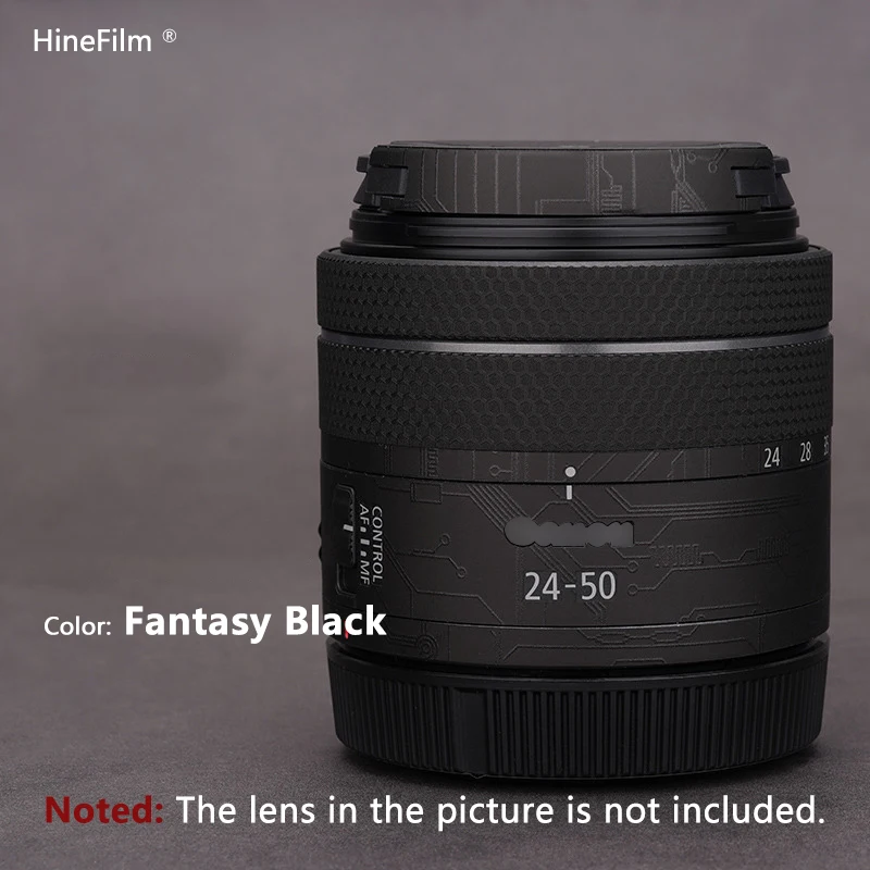 Hinefilm Skin voor RF2450 Lens Skin voor Canon RF24-50mm F4.5-6.3 IS STM Lens Stickers Protector 24 50 Lens Wrap Cover 24-50 Skin