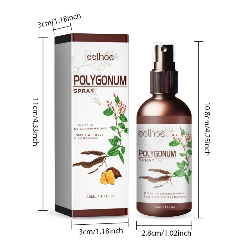 

Спрей для волос с мягкими ингредиентами Polygonum Multiflorum Repair поврежденных волос