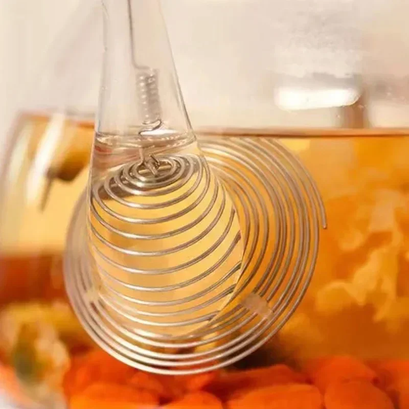 

5pcs Teapot Stainless Steel Spring Teapot Nozzle Strainer Set Portable Filter Teapot Strainer Tea Replacement Tea Accessories