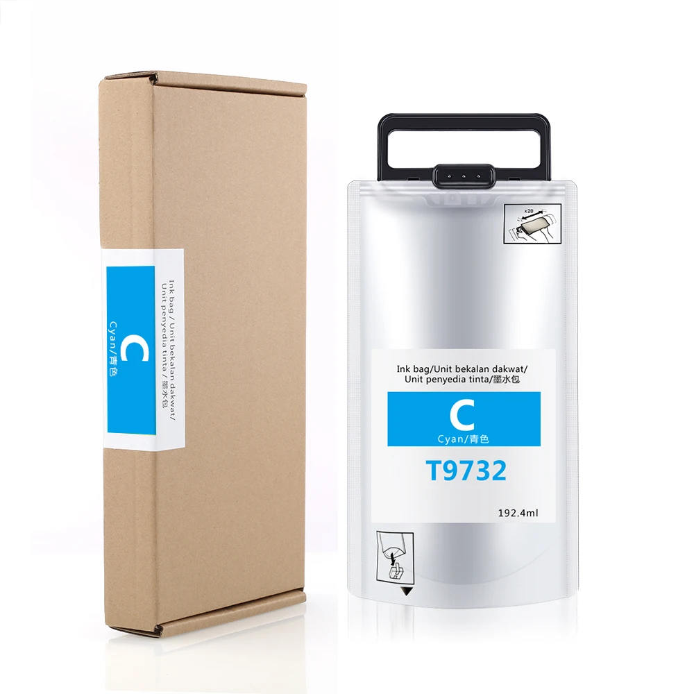 Imagem -05 - Tinta de Pigmento Compatível para Epson wf C869ra Series Ocinkjet T9731 T9732 T9733 T9734