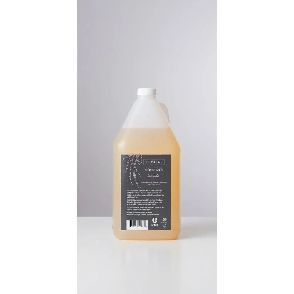 Gentle Lavender Fabric Wash Concentrate for Delicates, Biodegradable & Non-Toxic, Hand or Machine Use