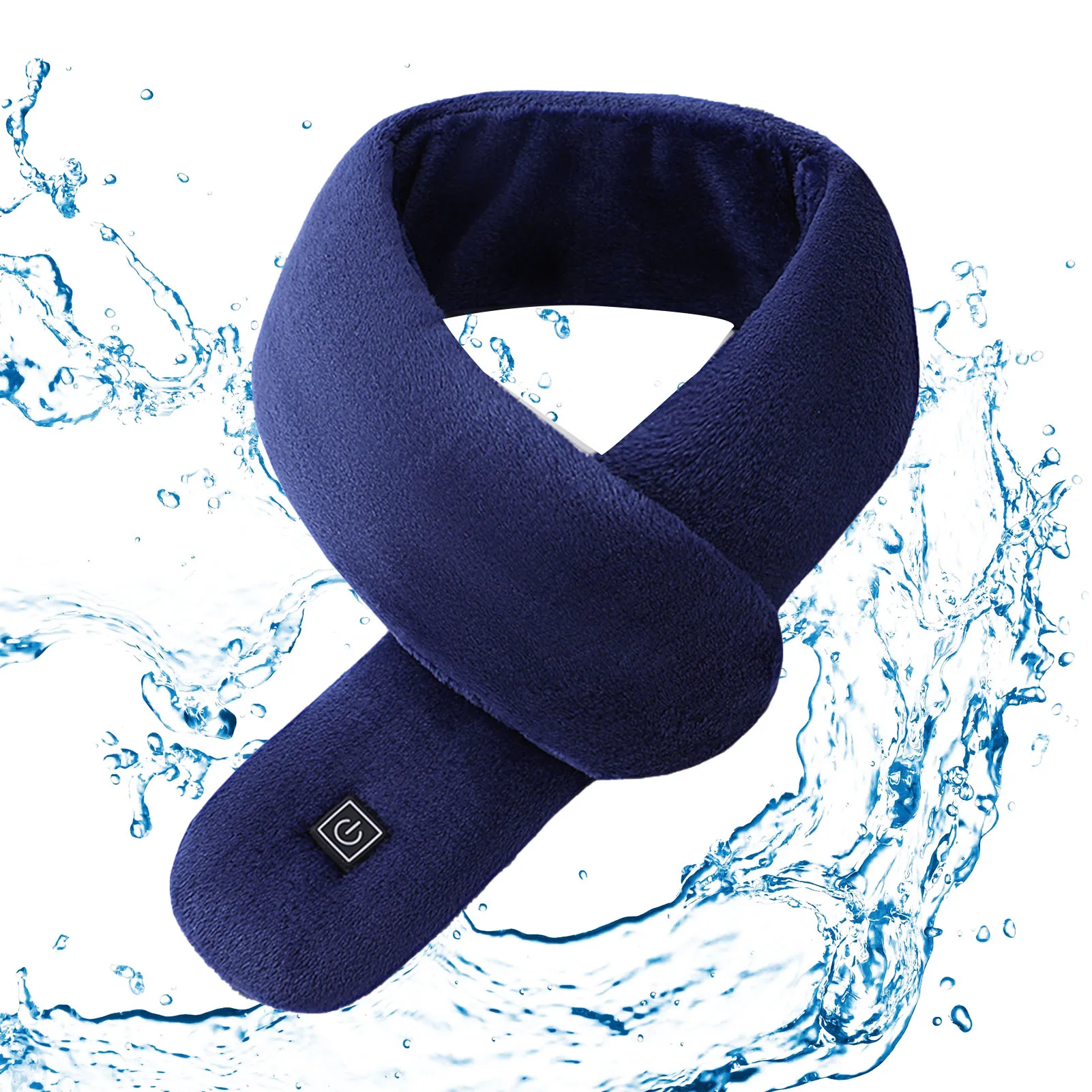 Electric Heated Scarf USB Heated Neck Wrap With Power Bank Heated Neck Wrap For Neck Stress Relief Electric Heating Pad For