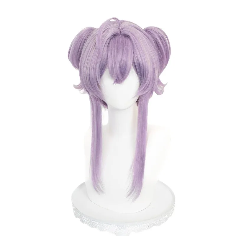 Anime Roleplay Coolwig Kunsthaar Liberalio Cosplay Perücken Spiel The Godory Liberalio Kurze hellviolette Perücke