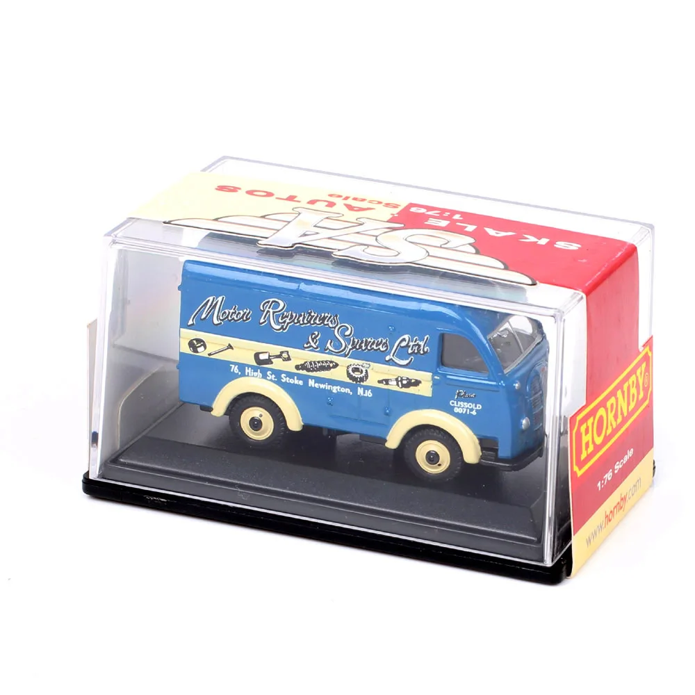 Oxford 1/76 Schaal Mini Austin K8 R7104 Busje Diecast Auto Model Speelgoed Motor Reparaties Bus Auto Miniaturen Hoornby Sv Blauw Souvenir