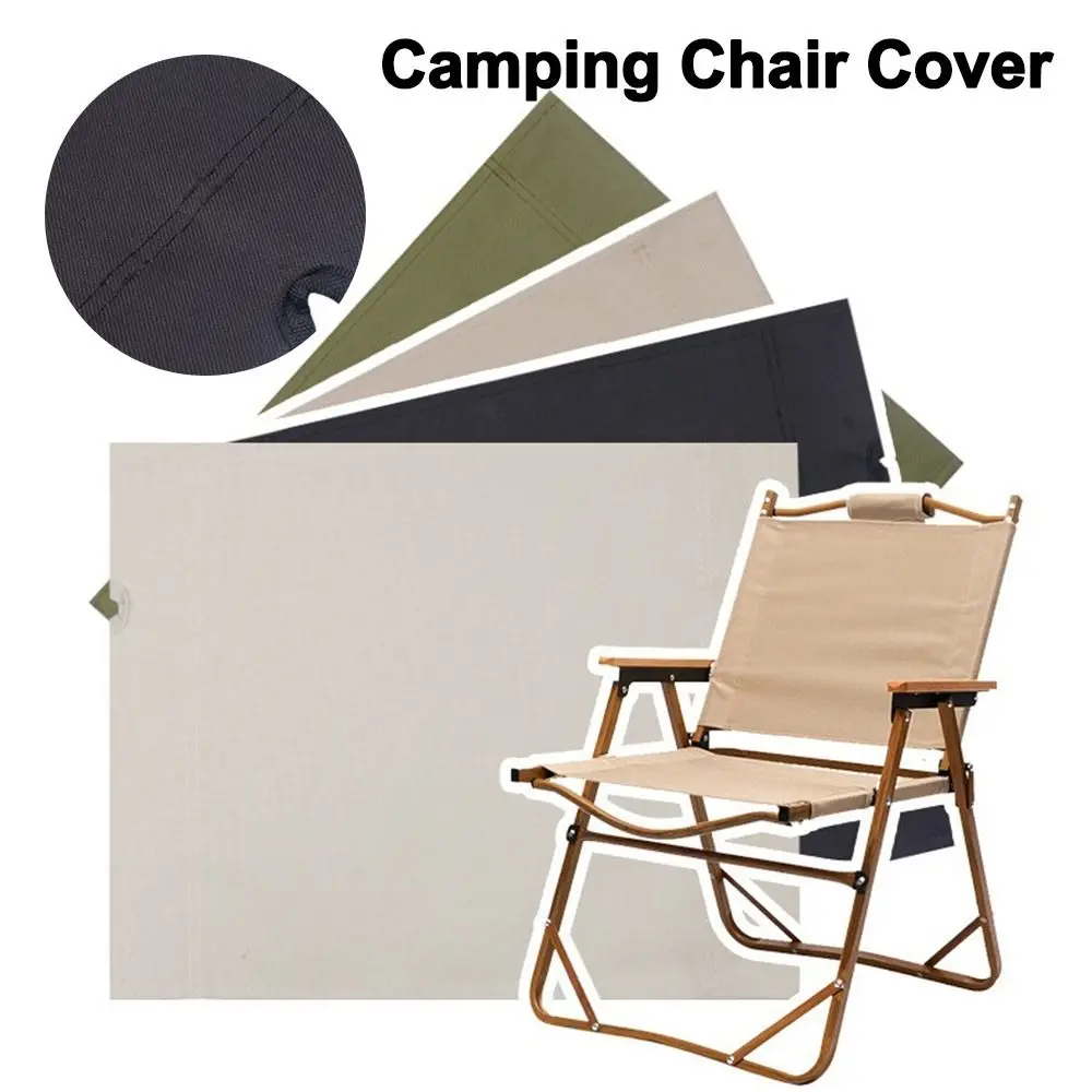 Portable Breathable Camping Chair Cover Oxford Cloth Anti-slip Chair Replacement Fabric Thickened Chair Surface for Kermit Chair