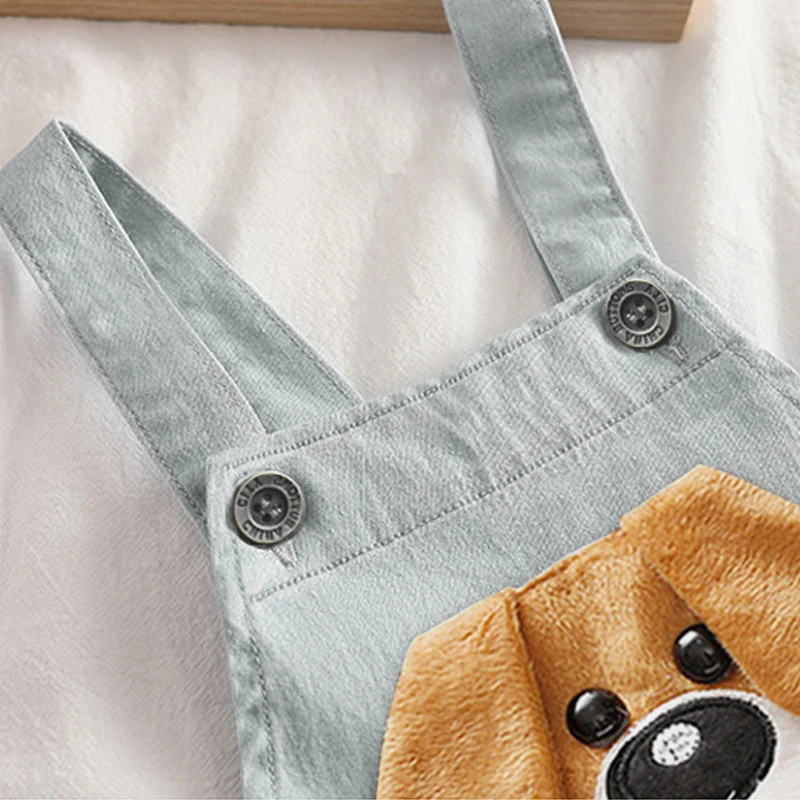 IENENS Baby Rompers Newborn Playsuits Boy Girl Overalls Dress Infant Summer Shorts Cotton Wash Blue Dungarees Toddler Jumpsuit