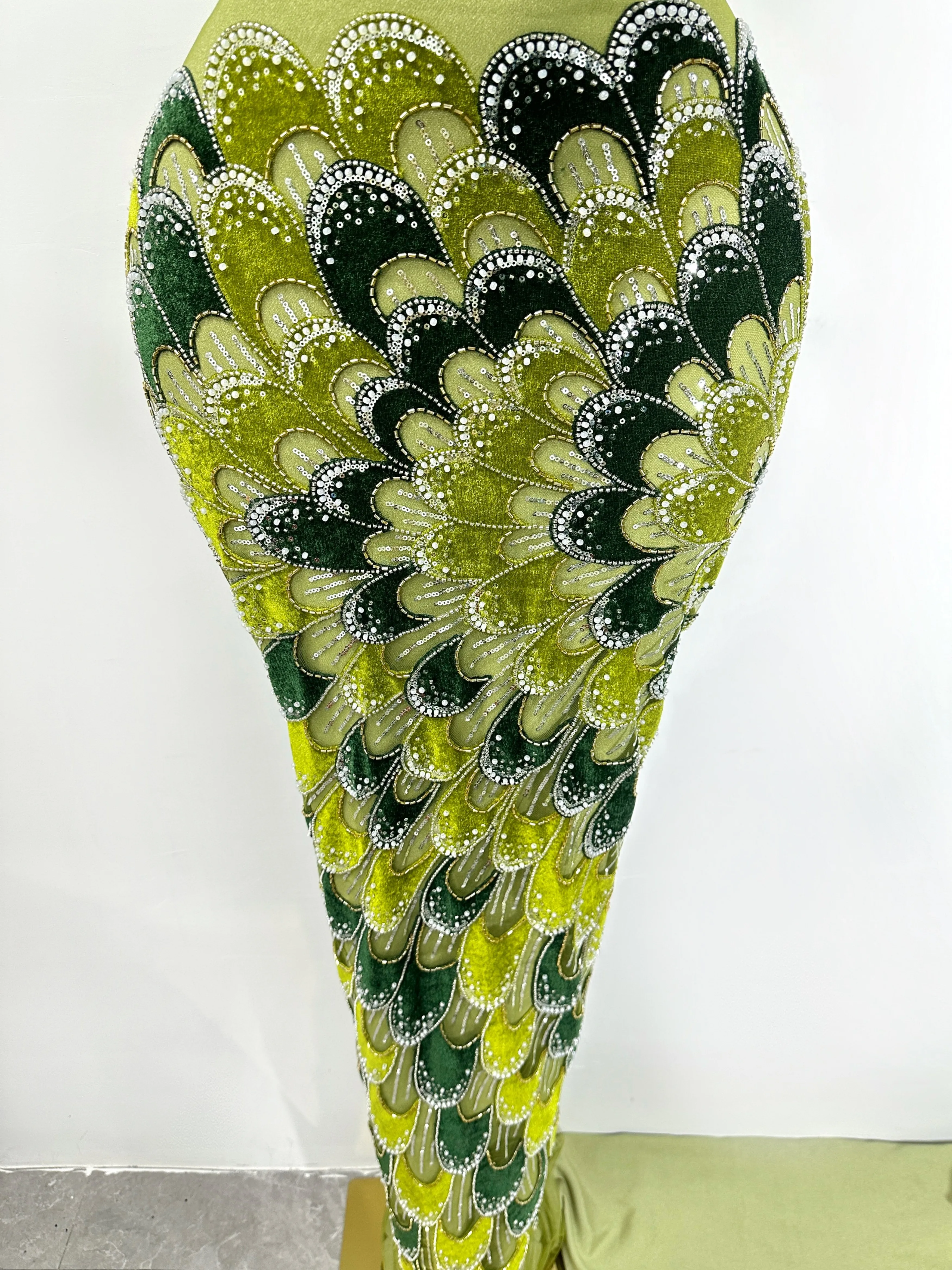 

Африканская ткань из французского тюля в европейском стиле 2026 года с пайетками и бисером для свадебных платьев, нигерийское кружево для праздничных нарядов