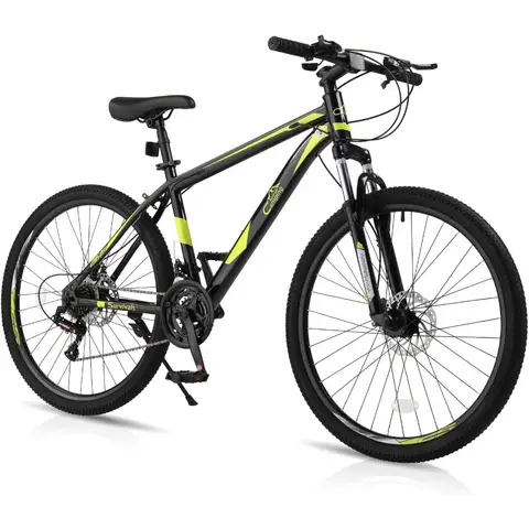 Mountain Bike 24 26 27.5 Inch Men Women Mountain Bike with 21Speed Adult Bikes Double Disc Brake Suspension Fork and High Carbo
