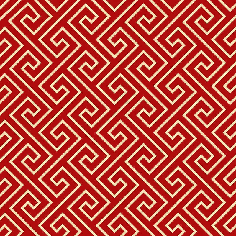 

Новые обои в китайском стиле с узором на спине, классические дзен, китайский стиль, отель, гостиная, большие красные обои для ТВ-фона