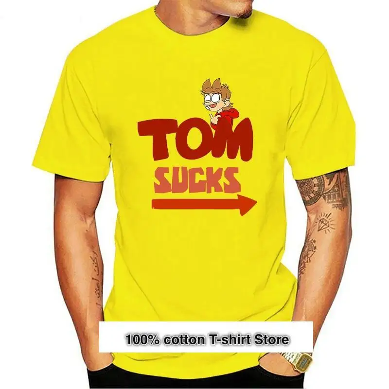 Camiseta divertida para hombre y mujer, ropa a juego de TOM SUCKS EW TORD EDDSWORLD, moderna, novedad