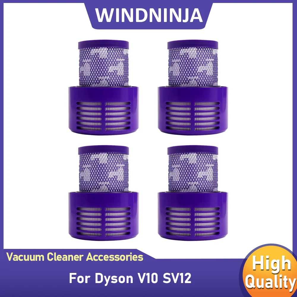 

For Dyson SV12 Filter Hepa Accessories Robot vacuum cleaner V10 washable filter Replacement cleaning Spare Parts