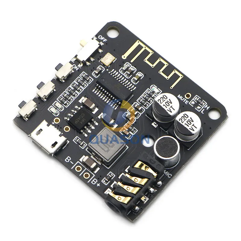 Mini Bluetooth 5.0 MP3 Decoder Board Audio Receiver MP3 Lossless Player Wireless Stereo Music Amplifier Module