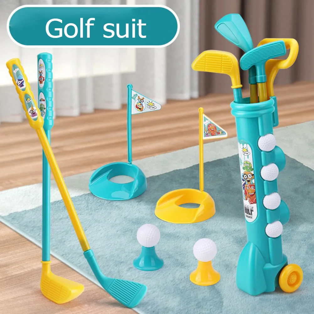 Golfclubset voor kinderen Binnen Buiten Golfspel Sport Interactief speelgoed Golfclubs Spel Familie Ouder-kind Vroeg educatief speelgoed