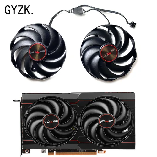 Imagen 1 del producto Nuevo para SAPPHIRE Radeon RX6600 6600XT 6650XT PULSE ventilador de repuesto para tarjeta gráfica