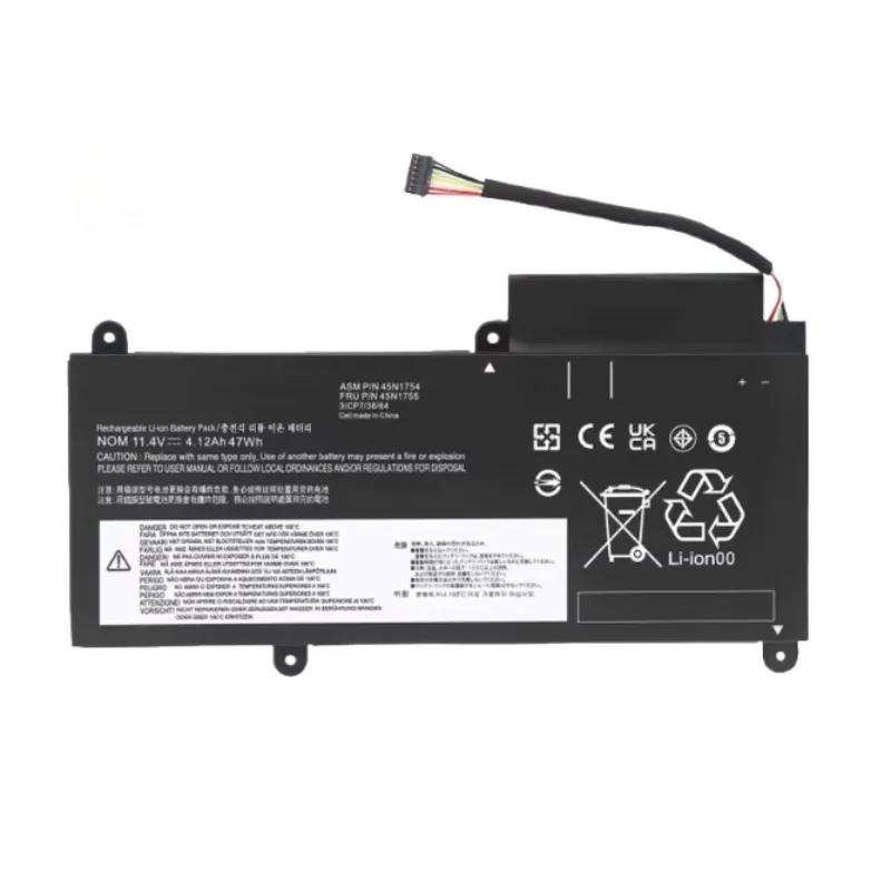 

E450c for lenovo thinkpad e450 e450c e455 e460c e465 tp00067a/c laptop battery 4400mah