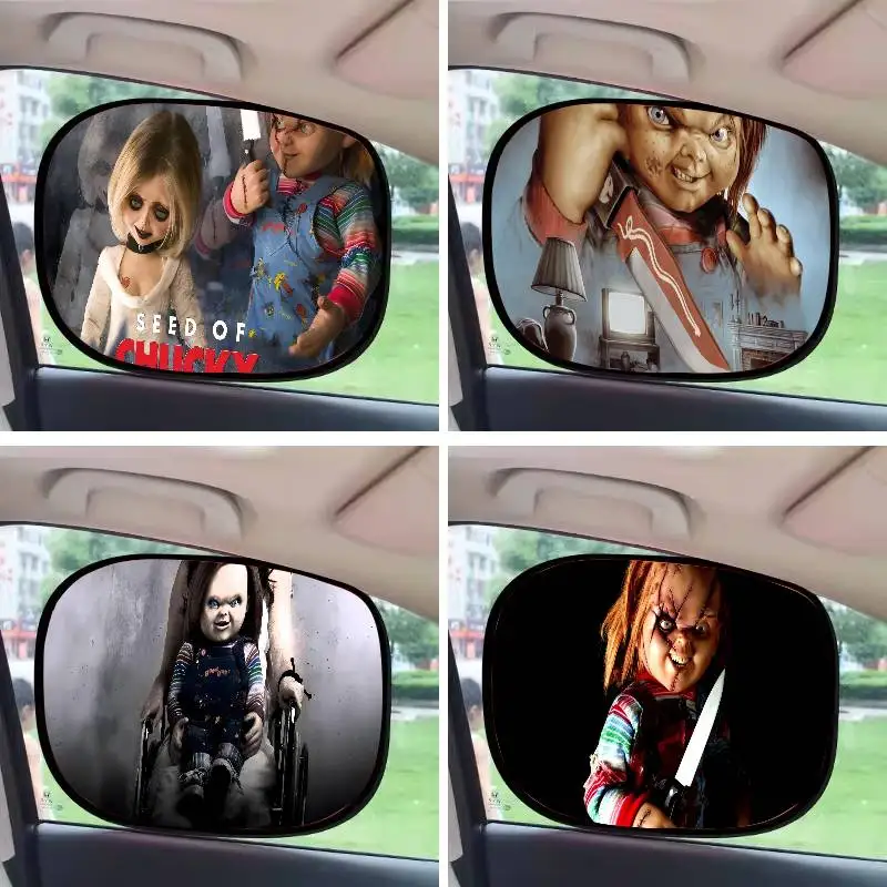 

C-Child's Play Sun Shade Cover For Car Side Window Electrostatic Curtains Sun Protection For Baby 99.9% UV Blocker