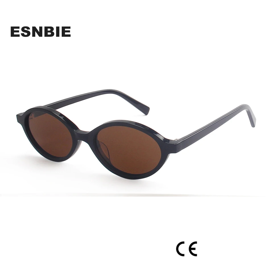 

New Trendy Small Oval Frame Polarized Sunglasses For Ladies Gafas De Sol Hombre Uv400 Sun Glasses Men's Shades Street Style