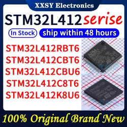 STM32L412RBT6 STM32L412CBT6 STM32L412CBU6 STM32L412C8T6 STM32L412K8U6  High quality 100% Original New