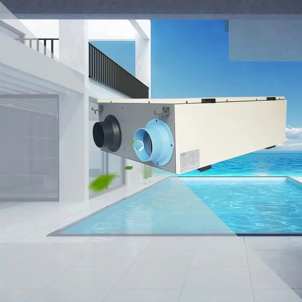 

Ceiling ventilate fresh air filter ventilation dehumidificat ion system for house