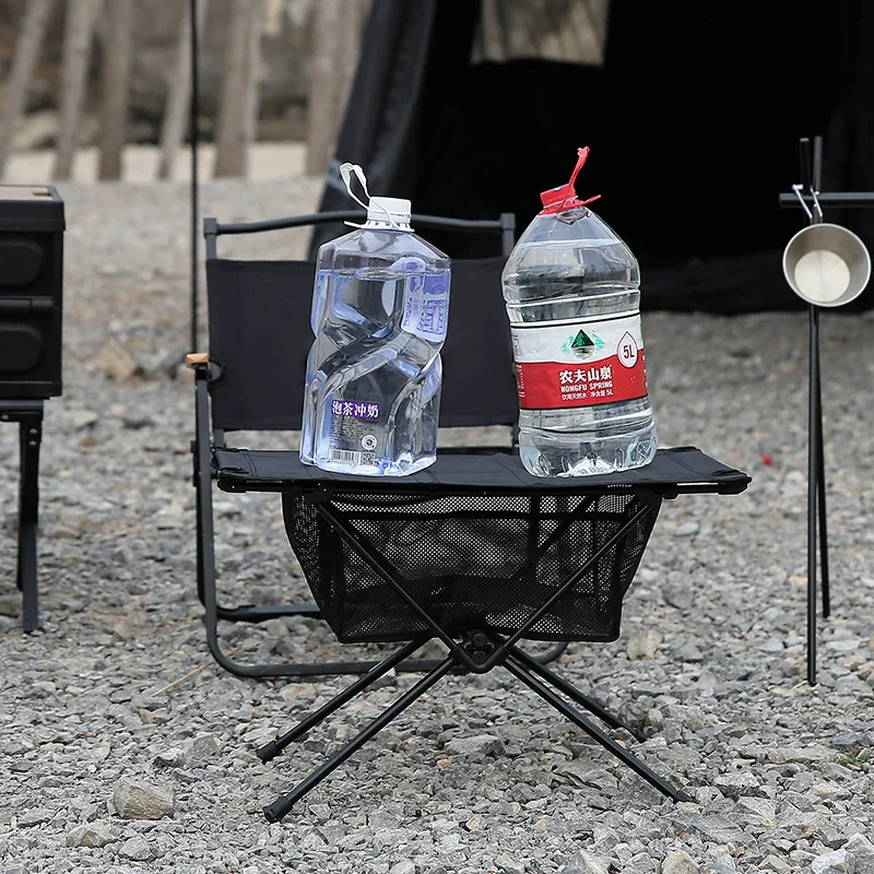 Mesa dobrável para rolo de ovos GY74, liga de alumínio ultraleve, mesa de acampamento e piquenique para viagens, mesa portátil
