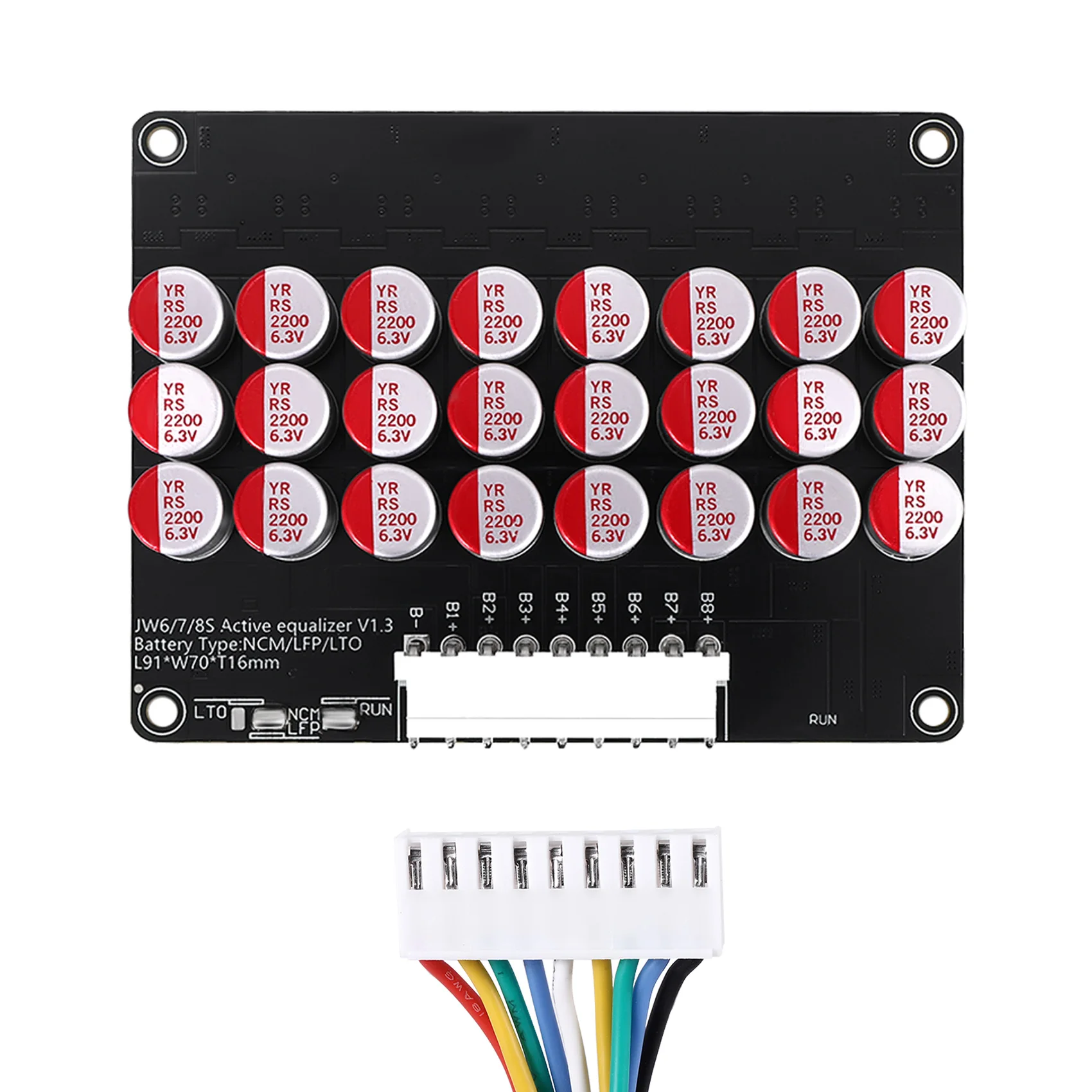 Hele Groep Balancer 8S 5a Actieve Lithium Lipo Lifepo4 Batterij Equalizer Energieoverdracht Condensator Bms Board