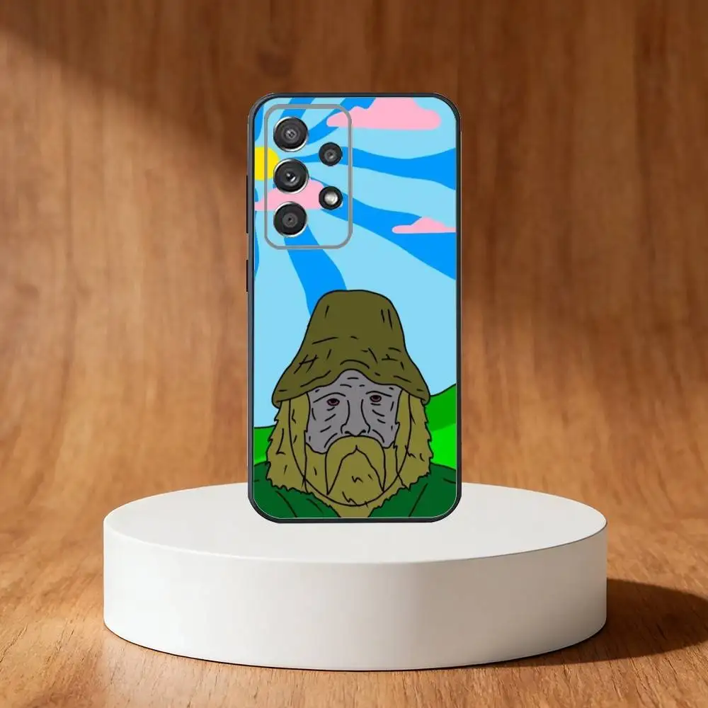 S-Sassy The Sasquatch Phone Case For Samsung S25,S24,S21,S22,S23,S30,Ultra,S20,Plus,Fe,Note,10,9,5G Black Cover