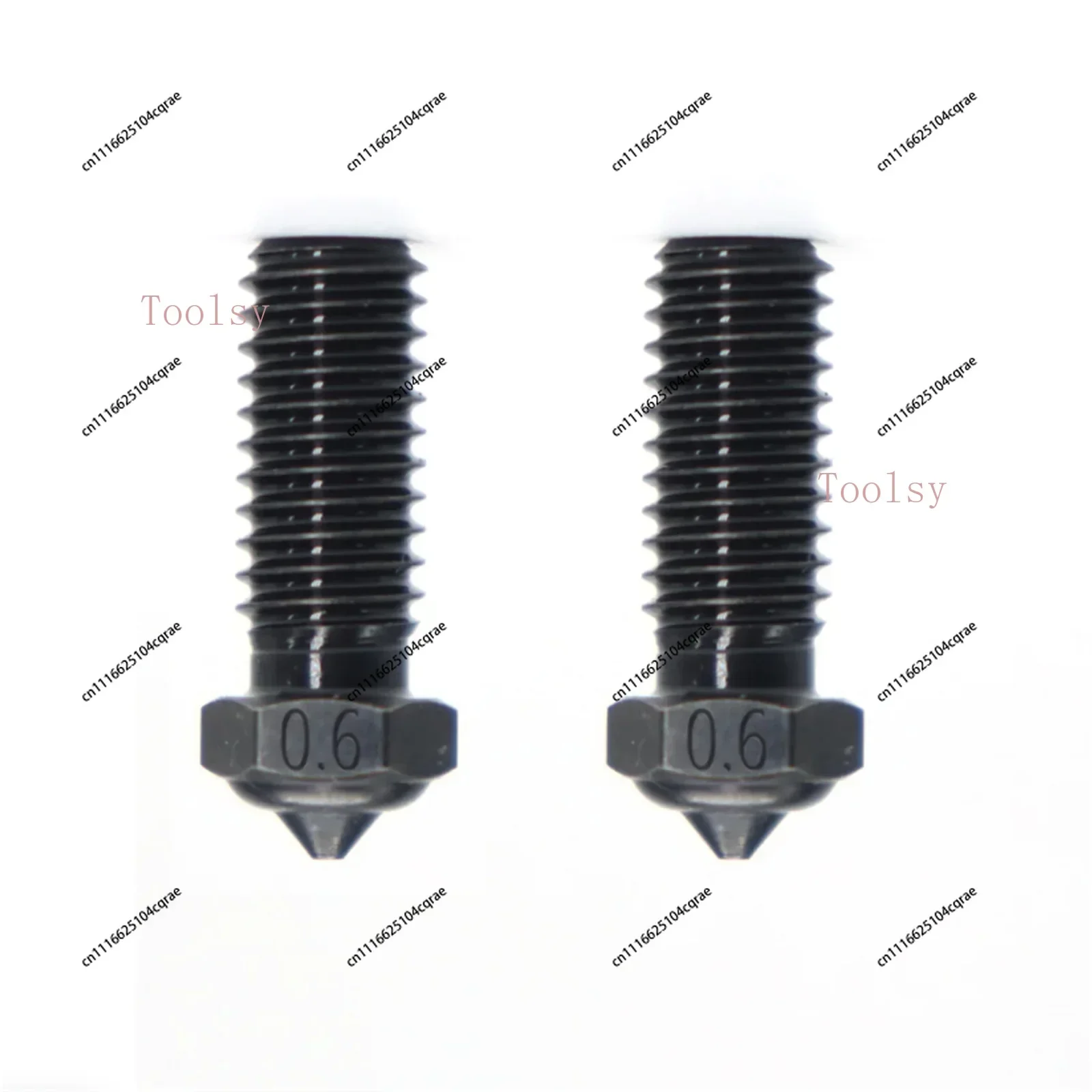 Q1-Pro/X-Max 3/X-Plus 3/X-Smart 3 Hardened Steel Nozzles (2pcs)