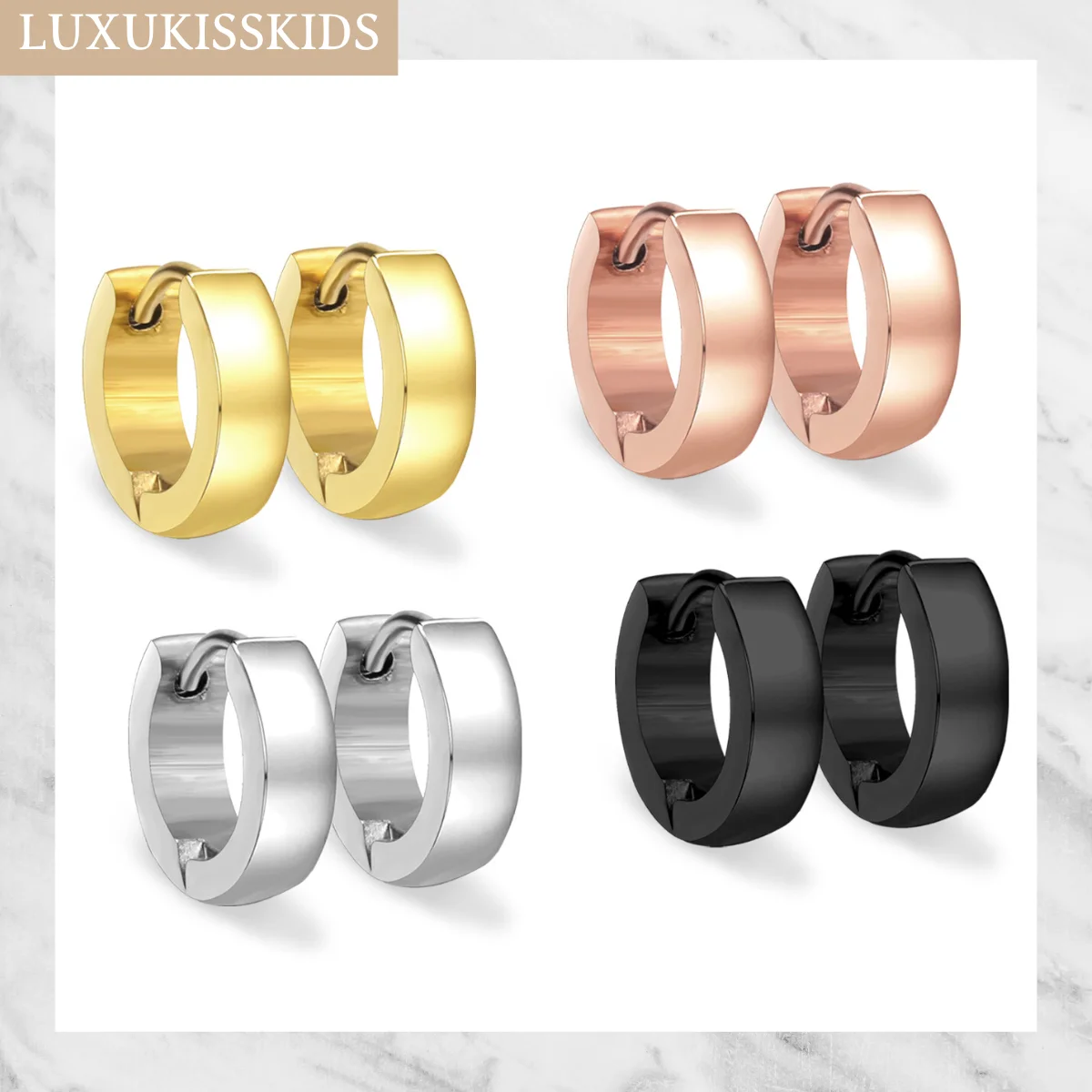 Luxukisskids Solid …