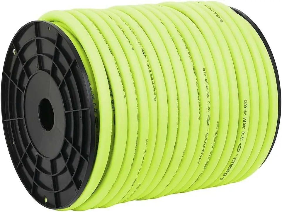 

Bulk Plastic Spool, 1/2 in. x 250 ft, Heavy Duty, Lightweight, Hybrid, ZillaGreen All weather flexibility (-40° to 140°F)