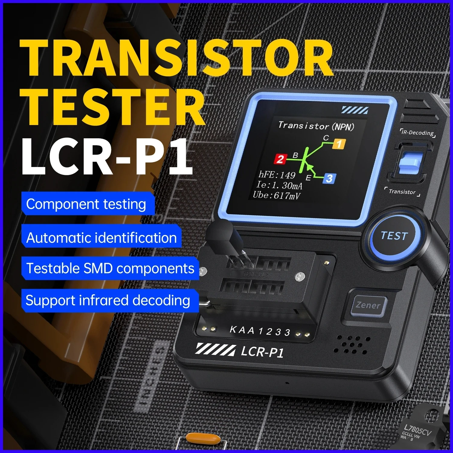 LCR-P1 Transistor T…