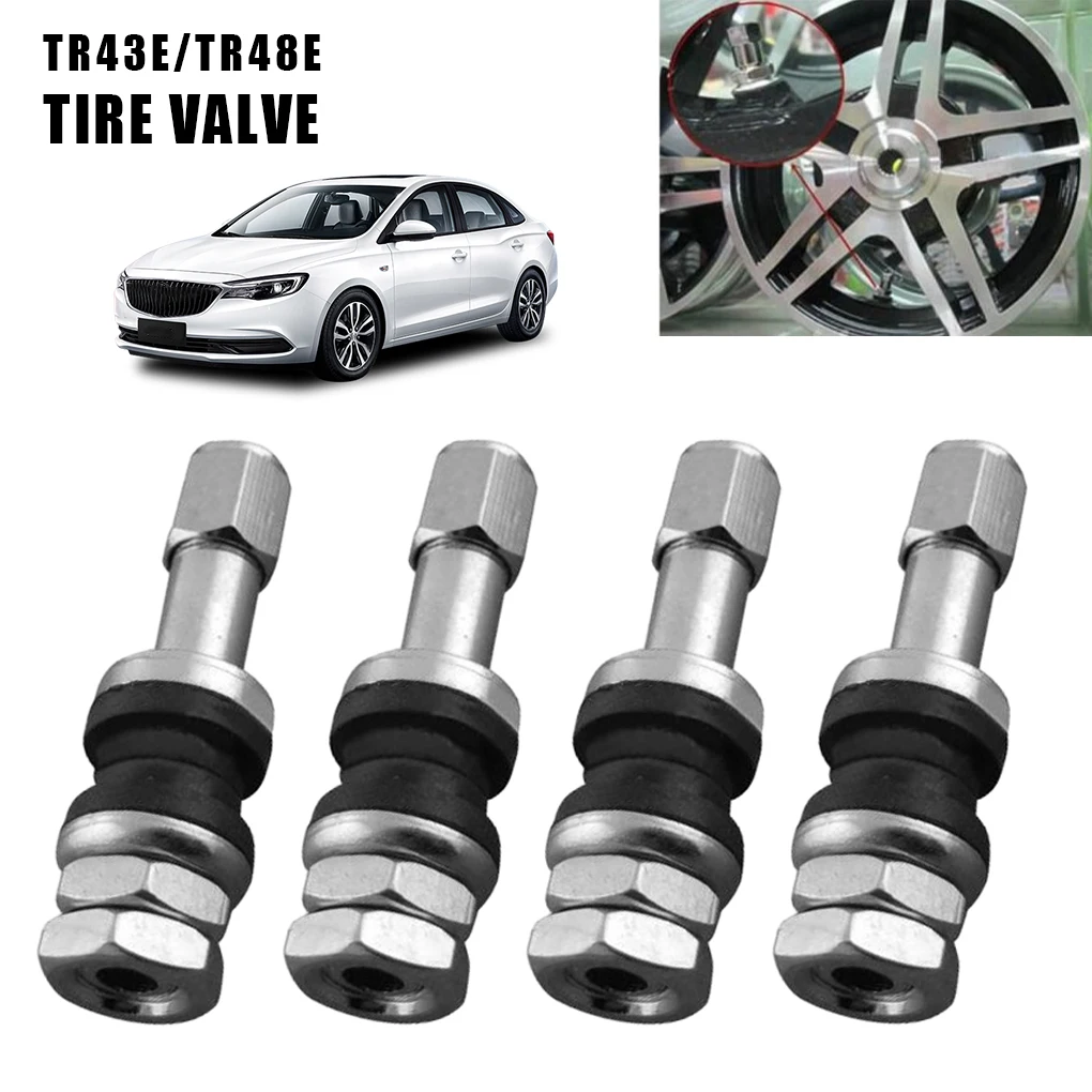 10x Silver Durable And Long Lasting Car Tire Valve - High Performance Easy To Install Car Tire Caps