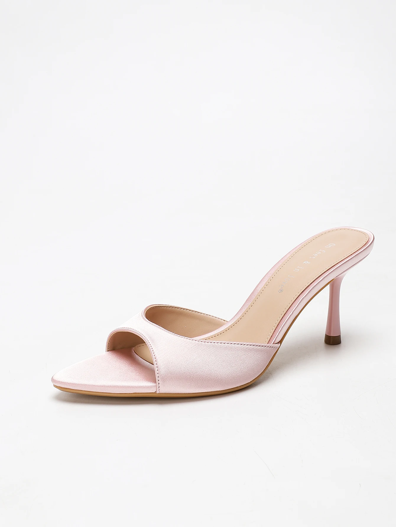 2026 Neueste Modelle Modische Einfarbige Stiletto-Absätze für Damen, Elegante Spitze High Heels für Frauen – Detail 10